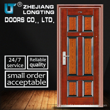 Six Square Heat Transfer Printing Color Steel Door